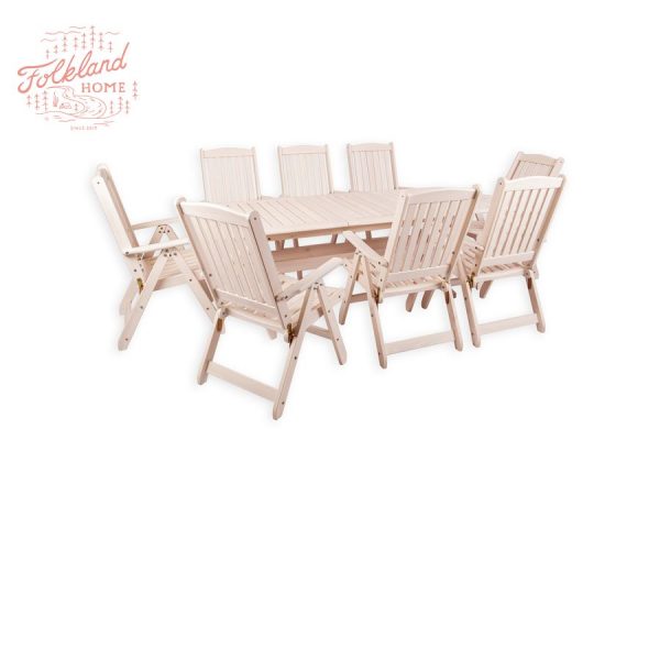 Garden furniture set "Bavaria 8" White