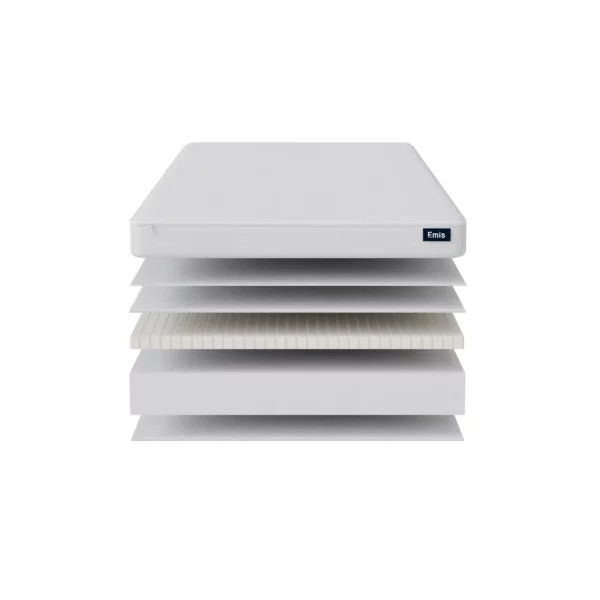 Mimi matracis ir īpaši izstrādāts, lai nodrošinātu ideālu atbalstu un komfortu bērna miegam. Izmantoti moderni materiāli – Silver Foam un Gel Foam