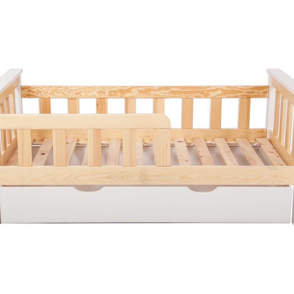 Children's wooden bed