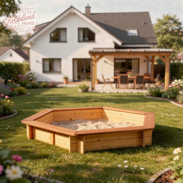 Bērnu smilšu kastes no koka