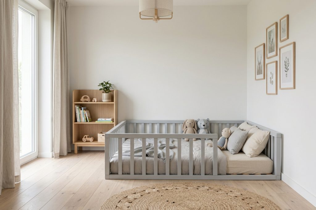 Hall Montessori voodi täispuidust FLM 414
